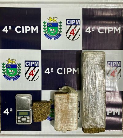 Imagem da notícia Passageiro joga sacola com droga pela janela e acaba preso em Chapadão do Sul